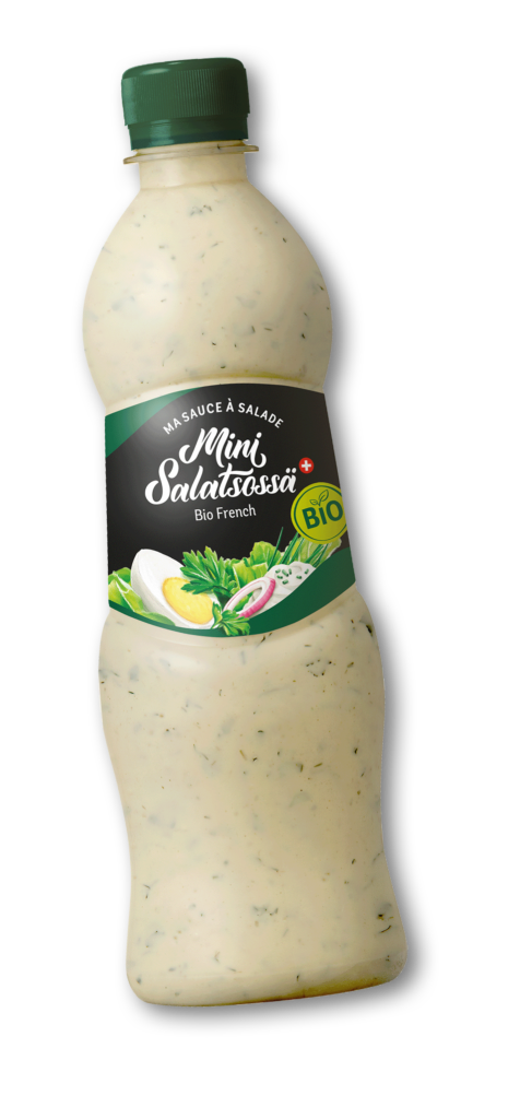 Mini Salatsossä Bio French - die biologische Salatsauce.